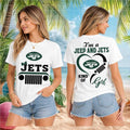 New York Jets Jeep Heartbeat Football Fan Shirt - Limotees LLC
