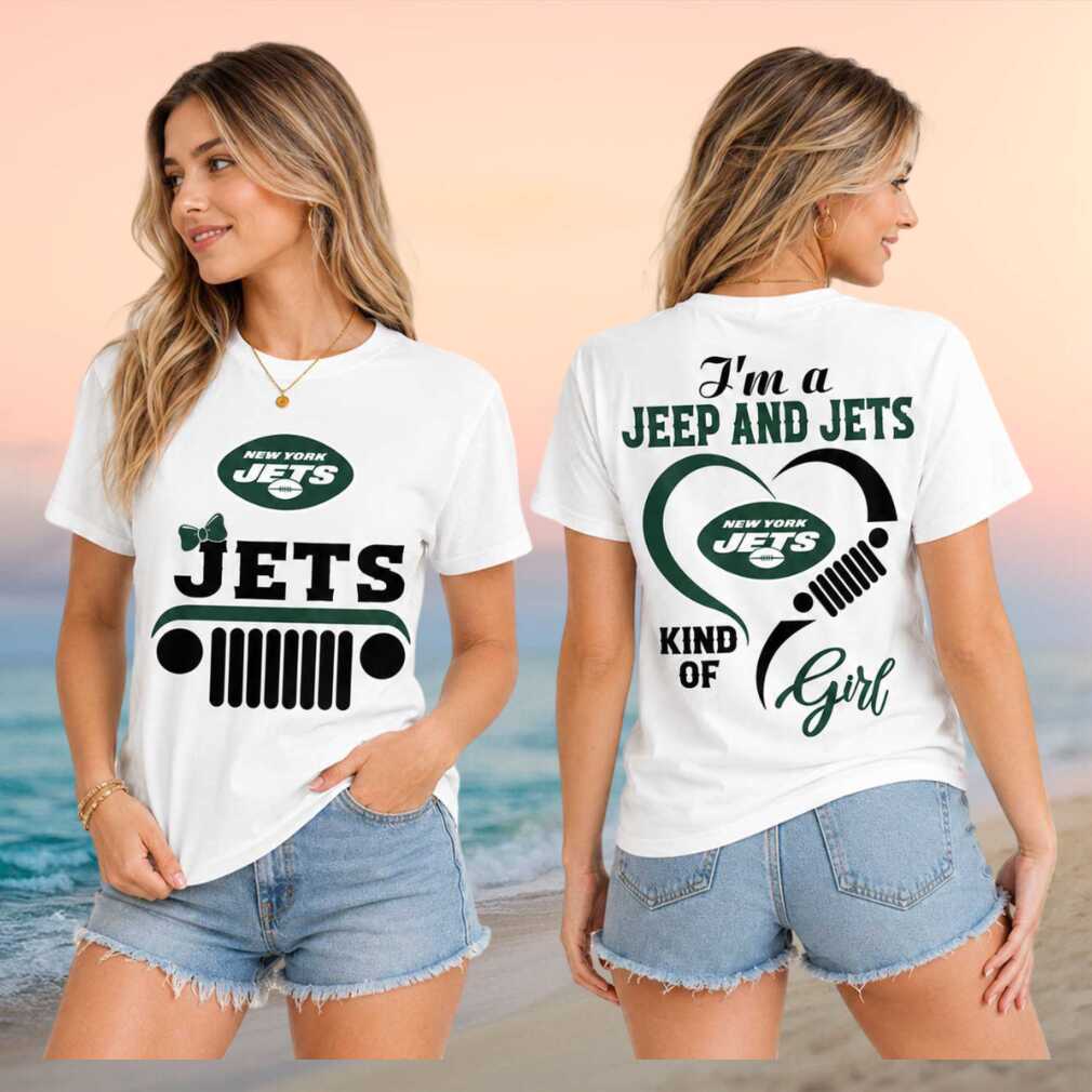 New York Jets Jeep Heartbeat Football Fan Shirt - Limotees LLC