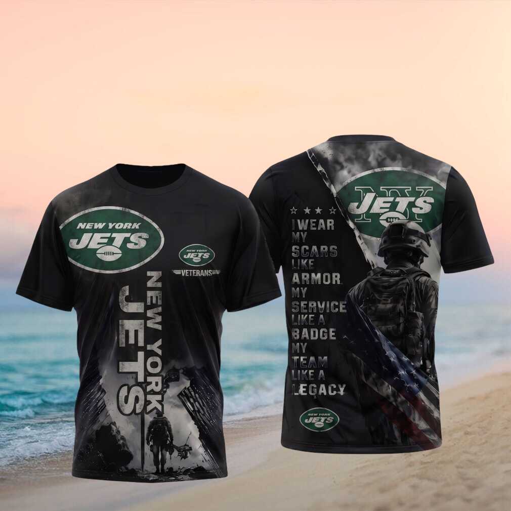 New York Jets Veteran Military Honor Shirt