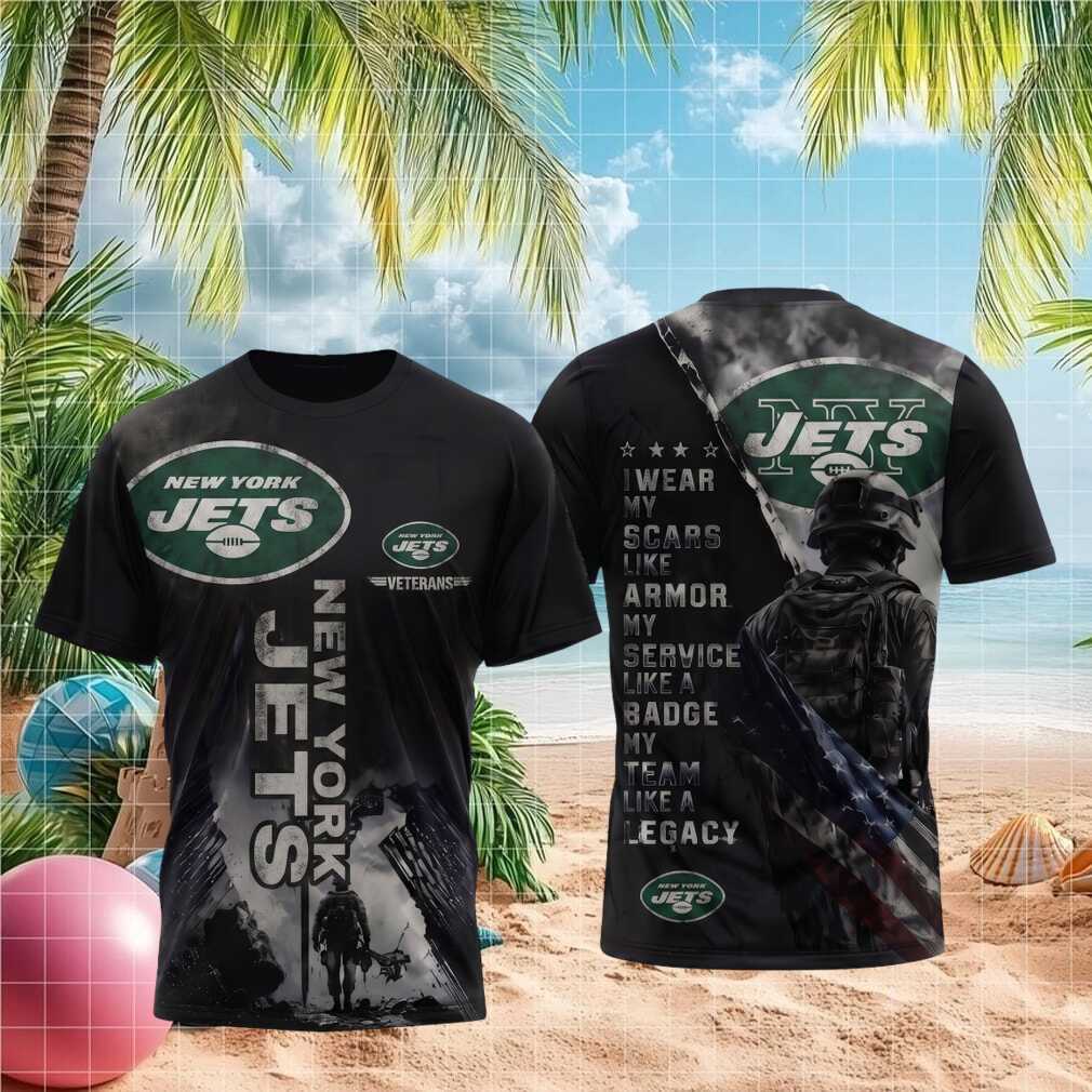 New York Jets Veteran Military Honor Shirt
