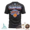 New York Knicks 2026 Eastern Conference Champions Finals Celebration T Shirt - Limotees LLC