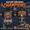 New York Knicks 2026 Eastern Conference Champions NBA Finals Graphic T Shirt - Limotees LLC