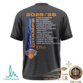 New York Knicks 2026 Eastern Conference Champions Roster List T Shirt - Limotees LLC