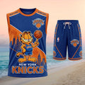 New York Knicks Garfield Basketball Shirt