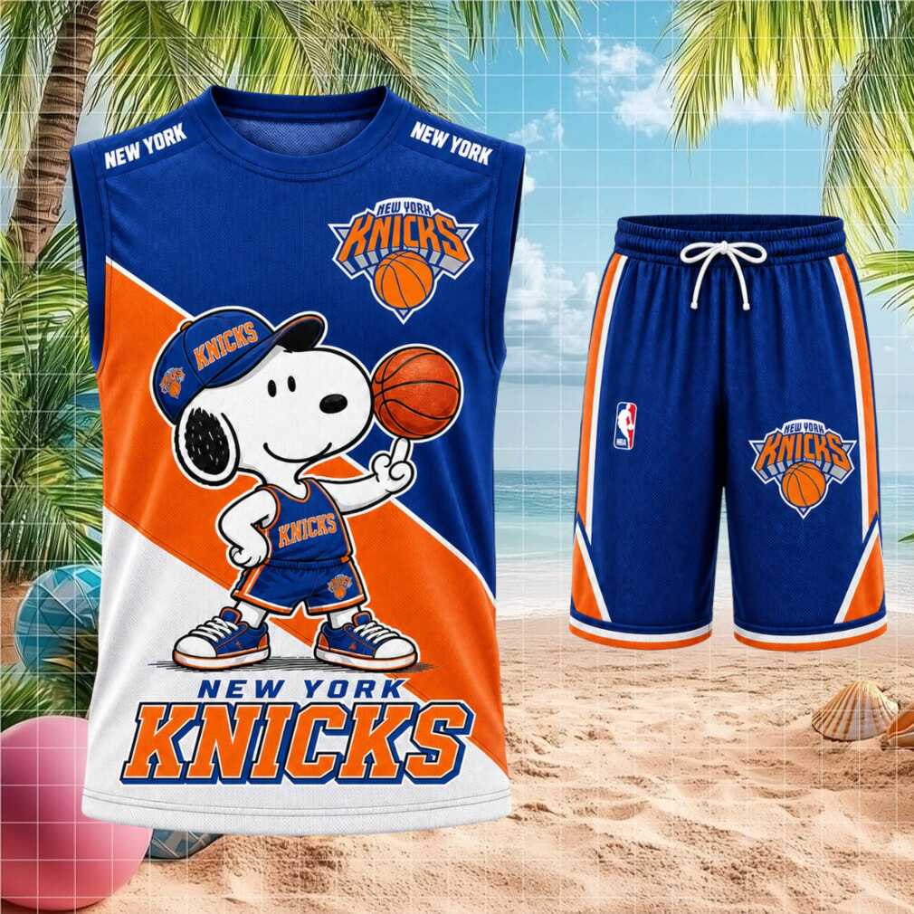 New York Knicks Snoopy Basketball Shirt
