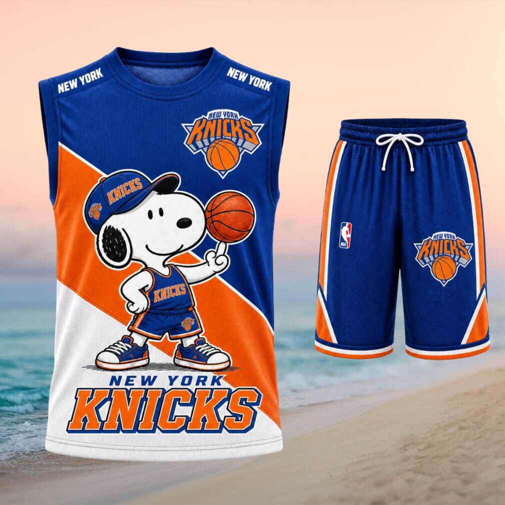New York Knicks Snoopy Basketball Shirt