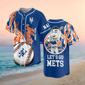 New York Mets Baseball Flaming Design 2026 Sports Shirt
