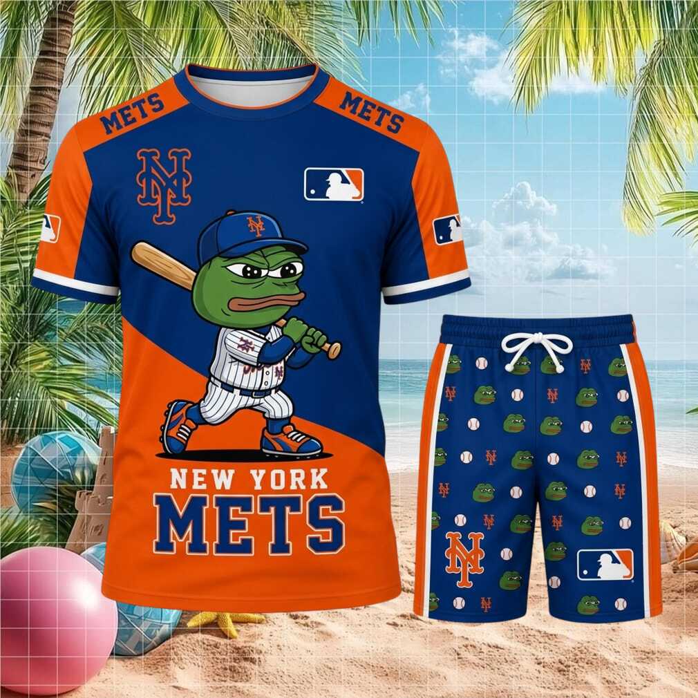 New York Mets Frog Baseball Mascot Shirt