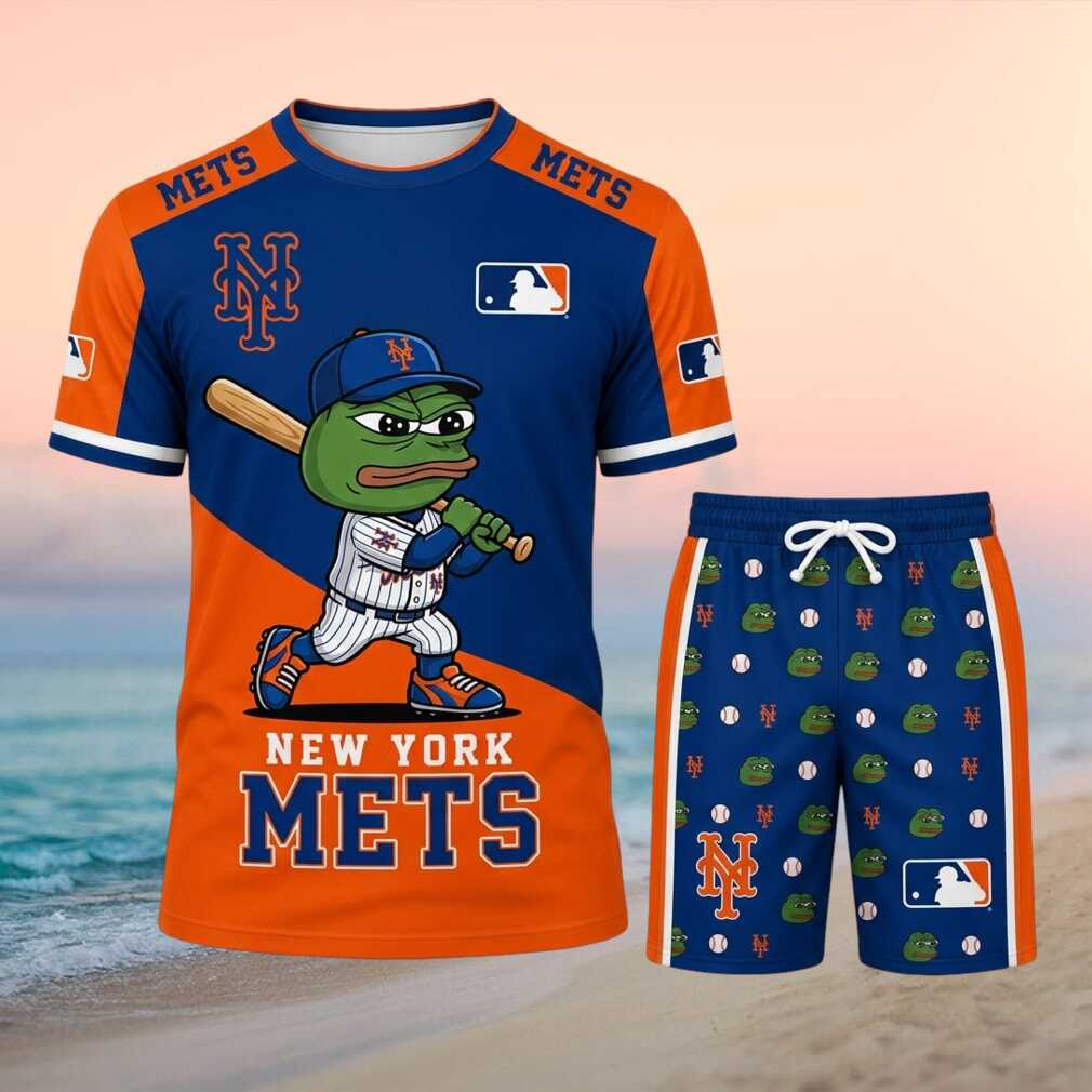 New York Mets Frog Baseball Mascot Shirt