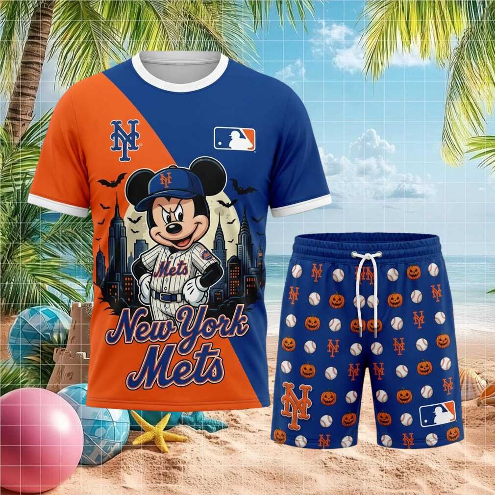 New York Mets Mickey Mouse Halloween Baseball Outfit
