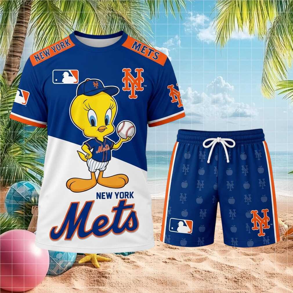 New York Mets Tweety Bird Character Baseball Outfit