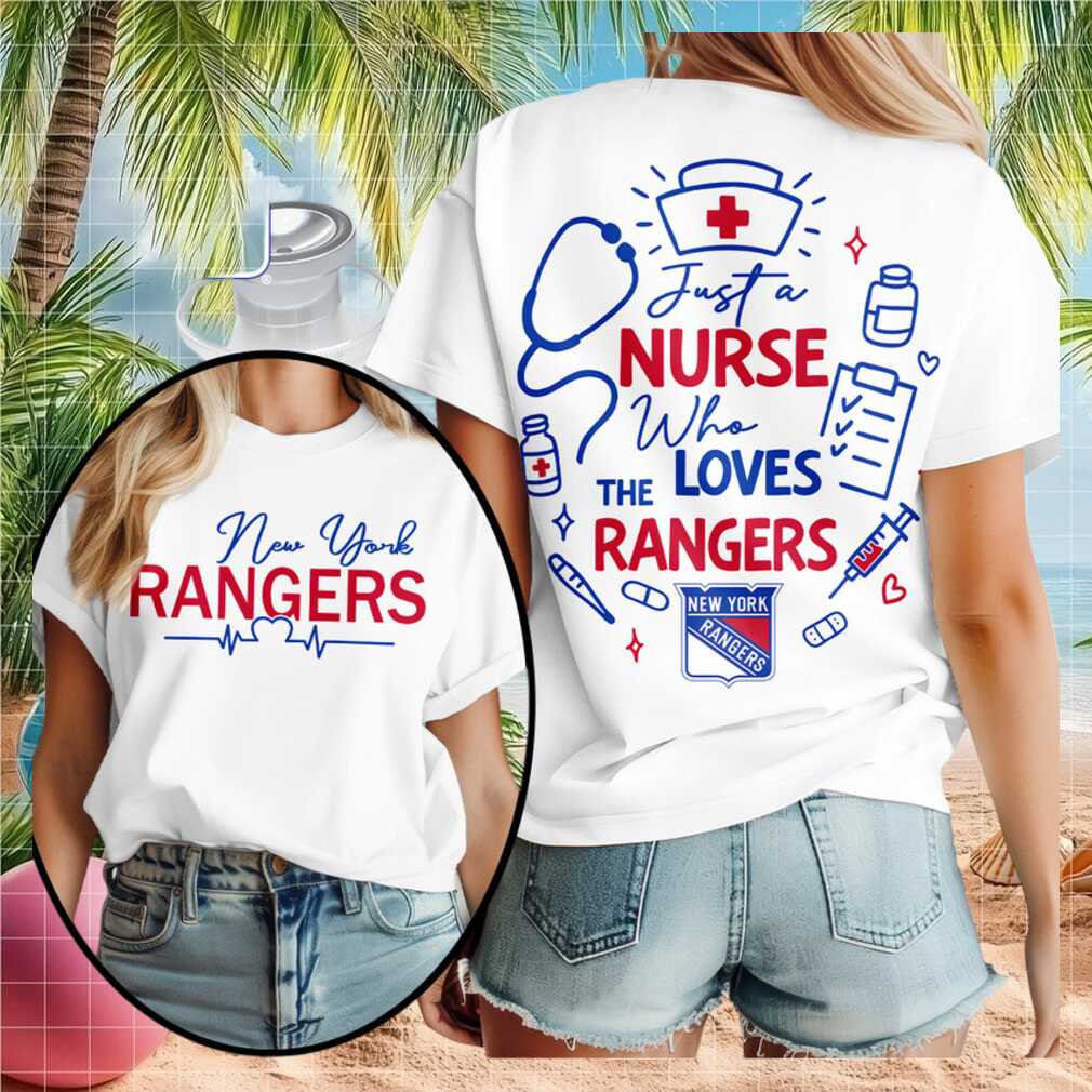 New York Rangers Nurse Medical Stethoscope Hockey Shirt