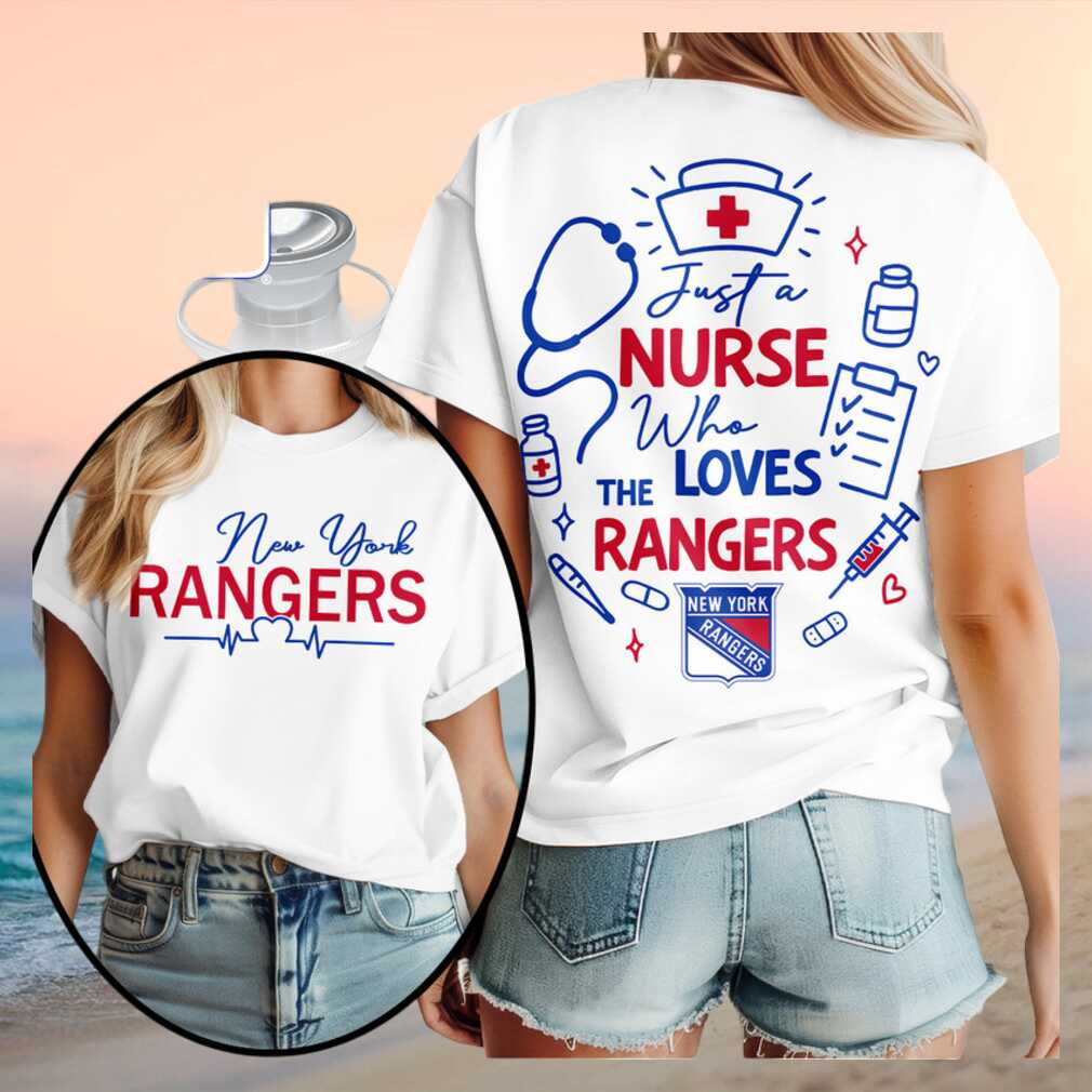 New York Rangers Nurse Medical Stethoscope Hockey Shirt