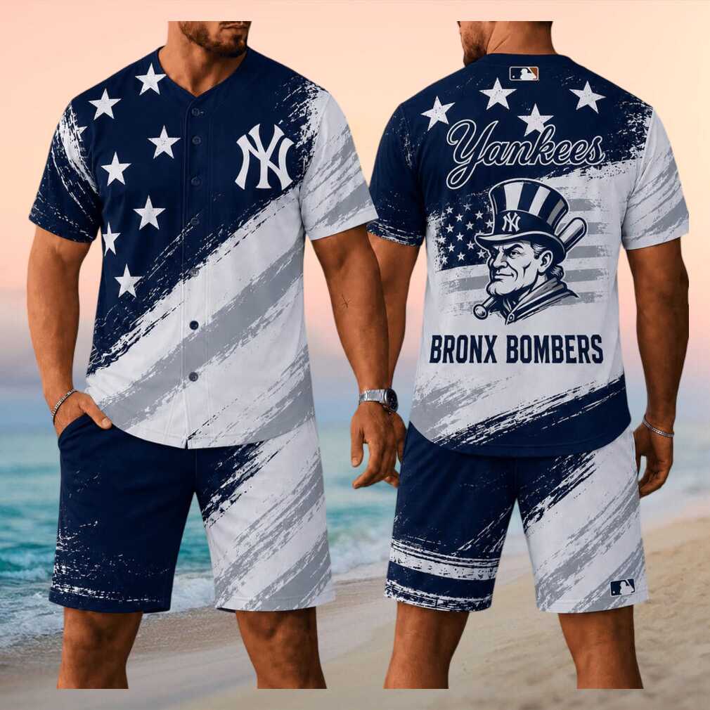 New York Yankees Baseball 2026 American Flag Shirt