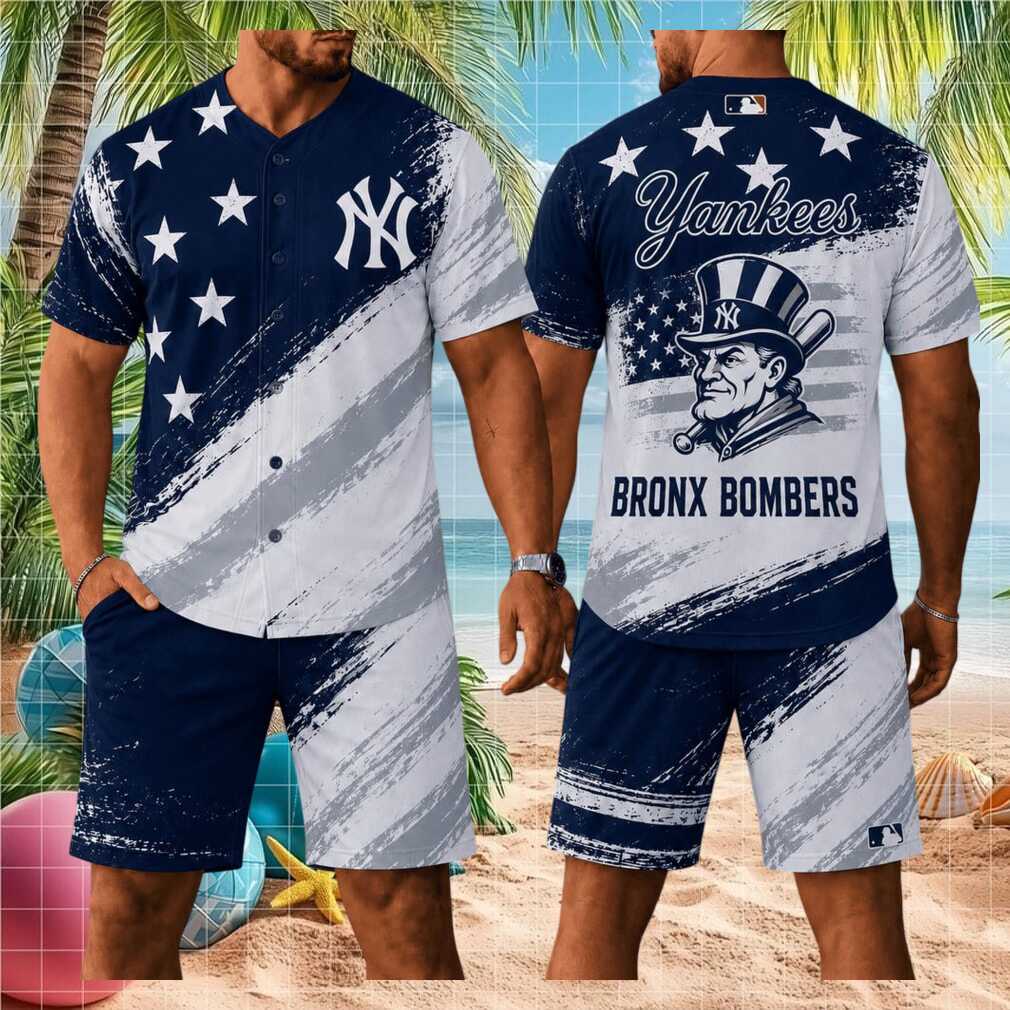 New York Yankees Baseball 2026 American Flag Shirt