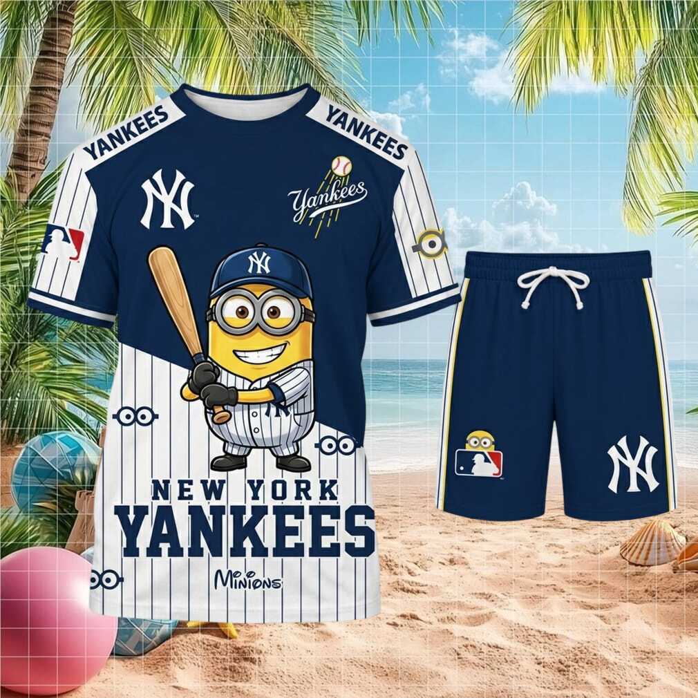 New York Yankees Minions Baseball Batter Shirt