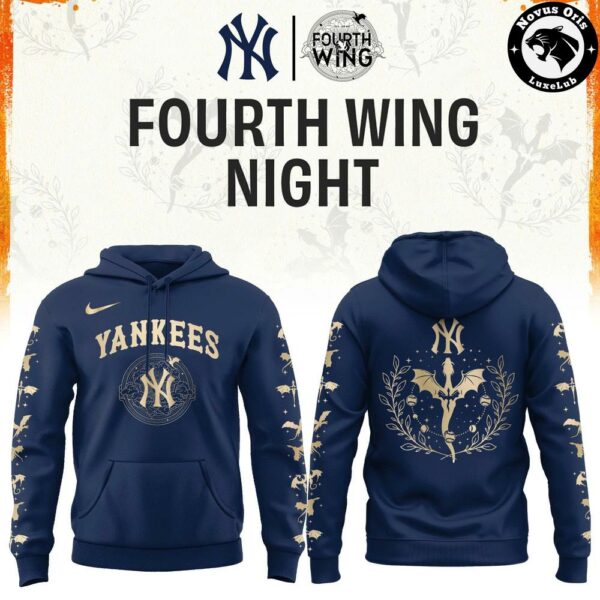 New York Yankees x Fourth Wing Night Limited Edition Hoodie