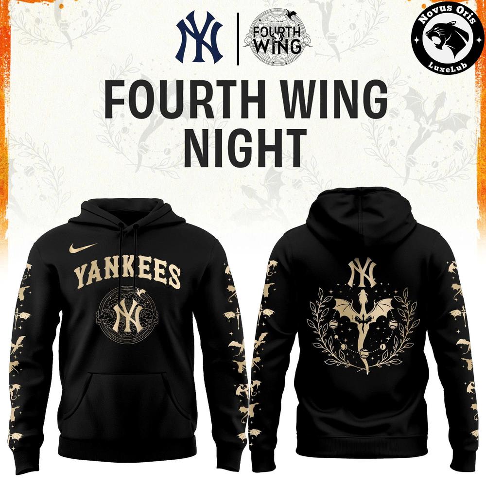 New York Yankees x Fourth Wing Night Limited Edition Hoodie