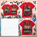Nine Inch Nails America 250 Years Of Freedom Rock Concert Shirt - Limotees LLC