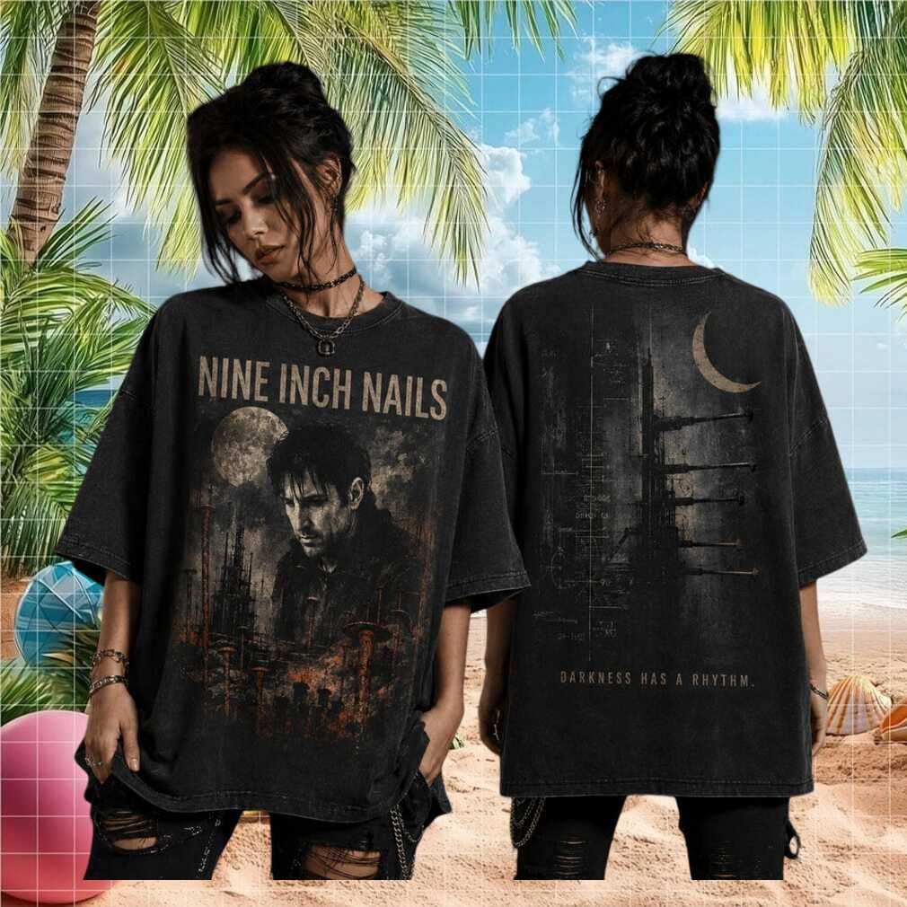 Nine Inch Nails Industrial Rock Vintage Style Dark Music Fan Shirt