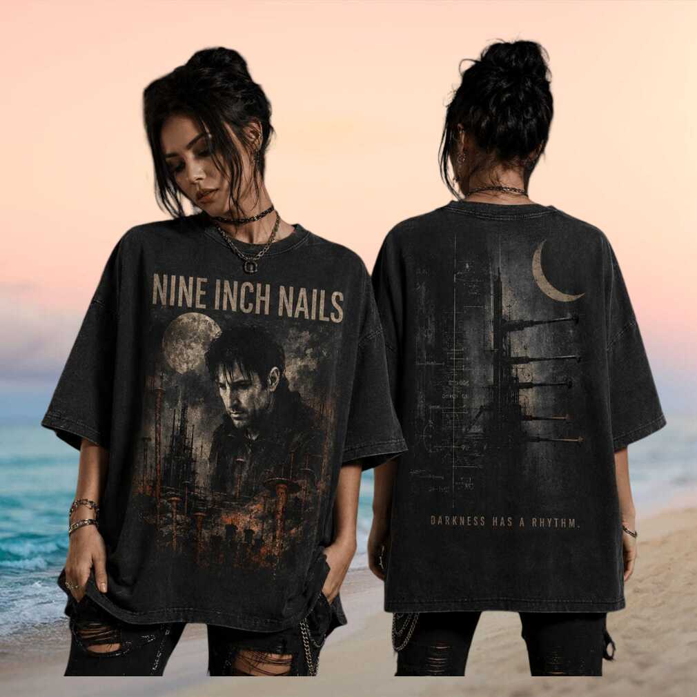 Nine Inch Nails Industrial Rock Vintage Style Dark Music Fan Shirt