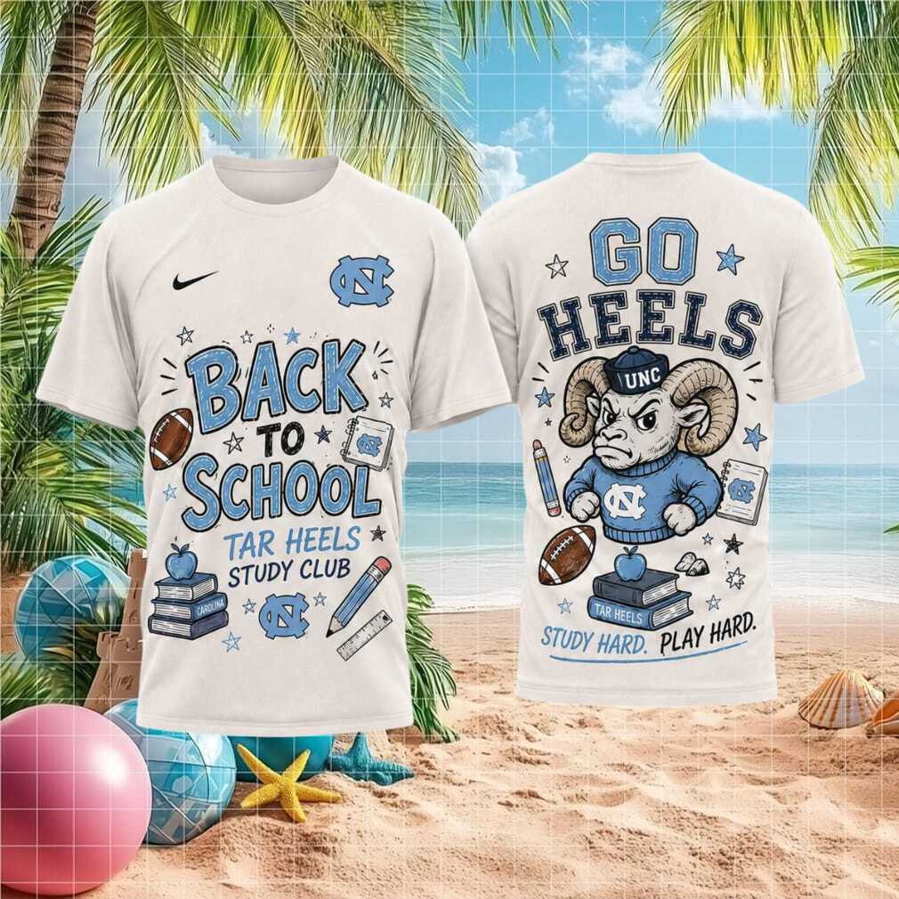 North Carolina Tar Heels Football Go Heels Back To School Shirt