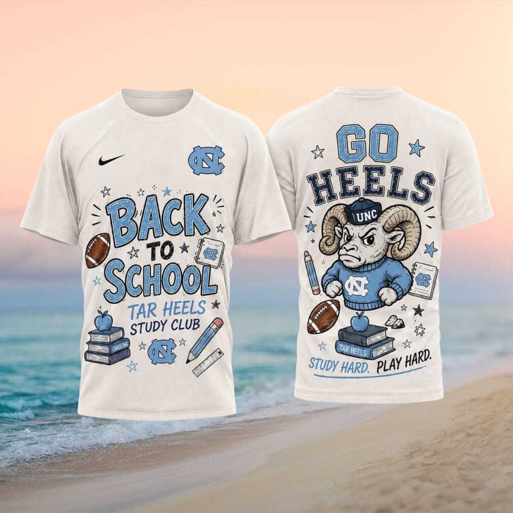 North Carolina Tar Heels Football Go Heels Back To School Shirt