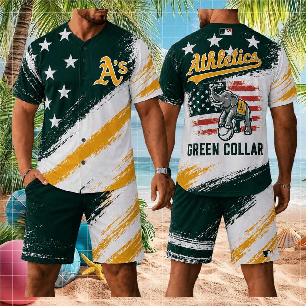 OaklAthletics Baseball 2026 American Flag Shirt