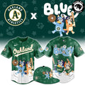 Oakland Athletics x Bluey Night 2026 Edition Baseball Jersey