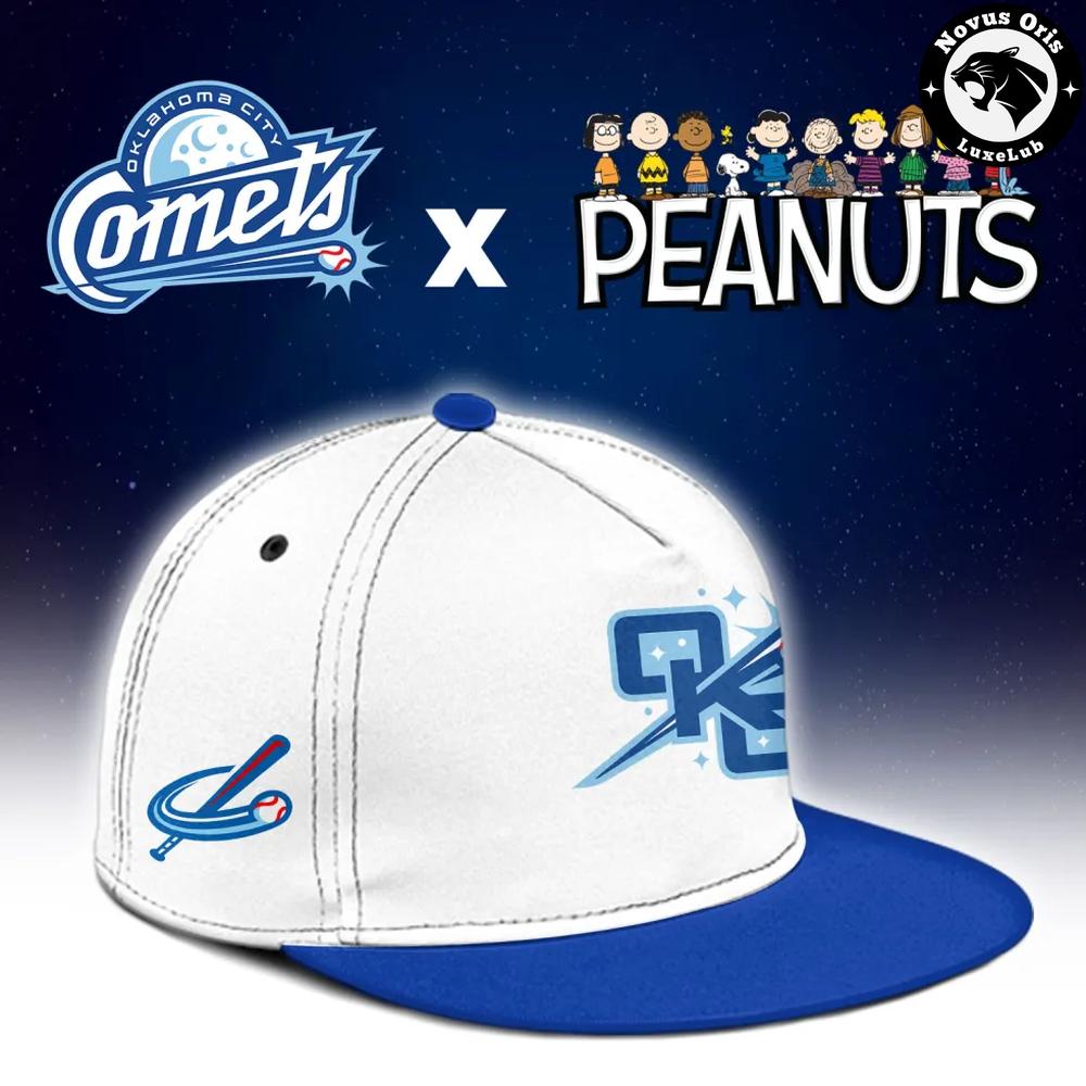 Oklahoma City Comets x Peanuts Night Limited Edition Baseball Jersey