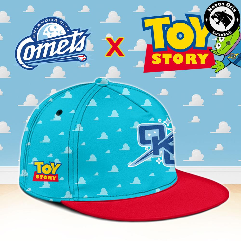 Oklahoma City Comets x Toy Story Night Woody Buzz Lightyear Custom Baseball Jersey