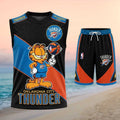 Oklahoma City Thunder Garfield Basketball Shirt
