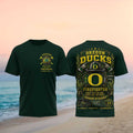 Oregon Ducks Firefighter Helmet Courage In Service T Shirt
