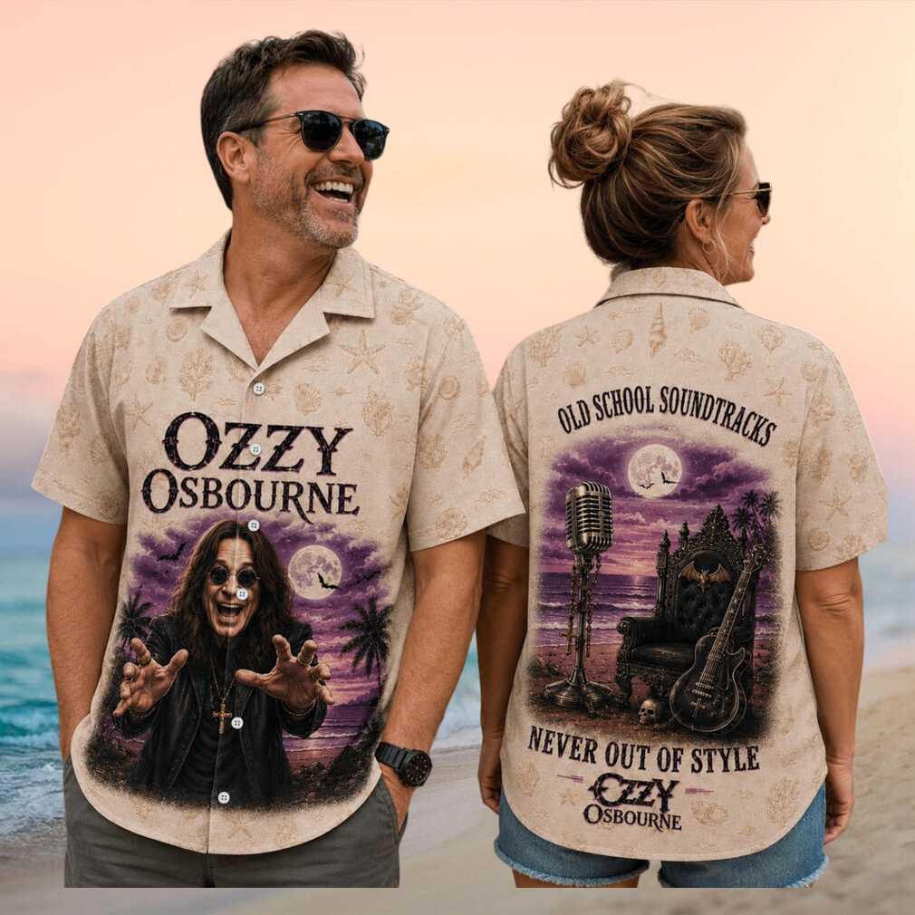 Ozzy Osbourne Old School Soundtracks 2026 Vintage Men Women Fans Shirt