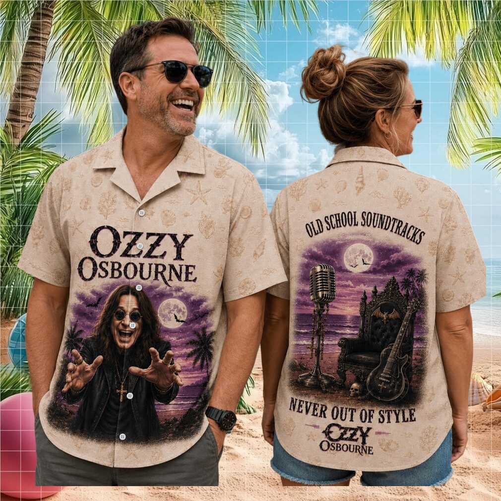 Ozzy Osbourne Old School Soundtracks 2026 Vintage Men Women Fans Shirt