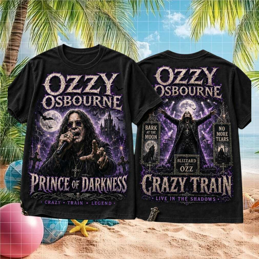 Ozzy Osbourne Prince Of Darkness Concert Vintage Style Unisex Fan Rock Music Shirt