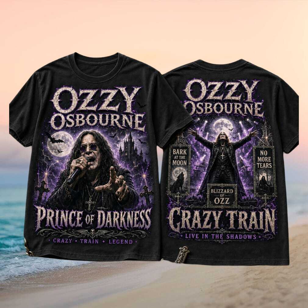 Ozzy Osbourne Prince Of Darkness Concert Vintage Style Unisex Fan Rock Music Shirt