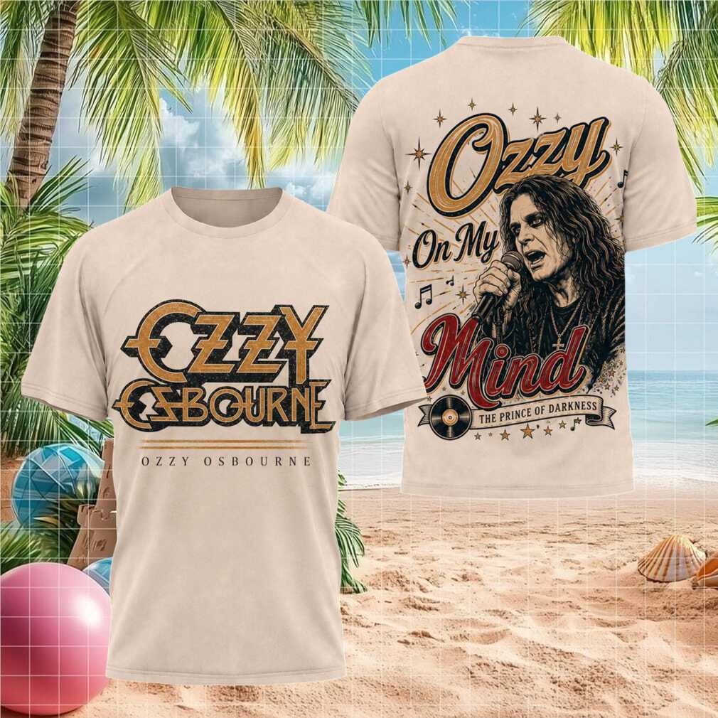 Ozzy Osbourne Prince Of Darkness Rock Music Vintage Shirt - Limotees LLC