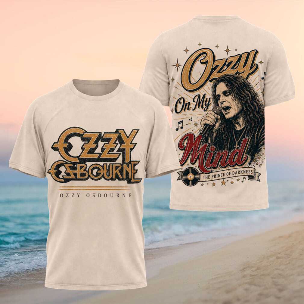Ozzy Osbourne Prince Of Darkness Rock Music Vintage Shirt - Limotees LLC