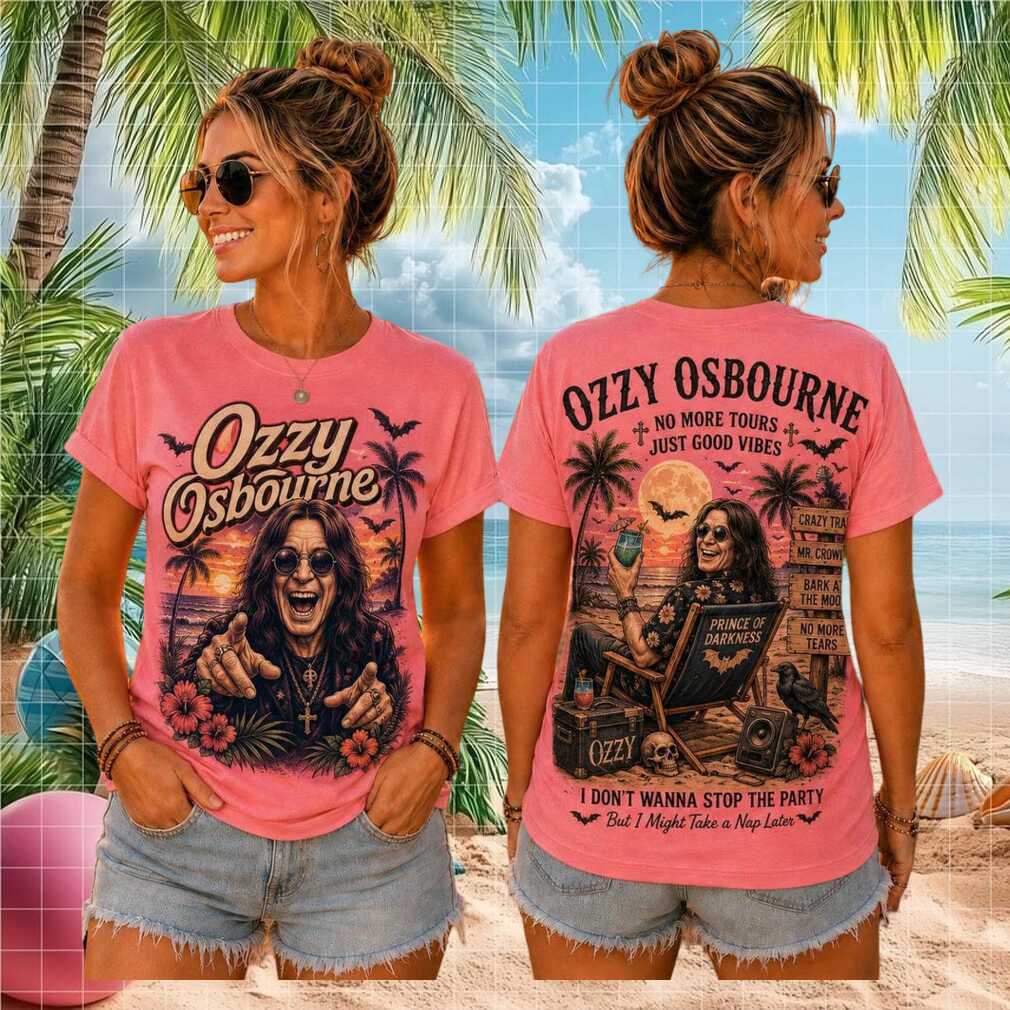 Ozzy Osbourne Prince of Darkness Retro Style Hard Rock Music Fan Unisex Adult Shirt
