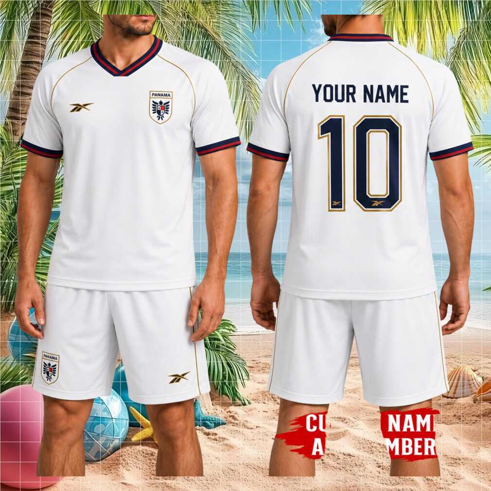 Panama National Football Team Customized Name and Number Athlete Sports Shirt Shirt - Limotees LLC