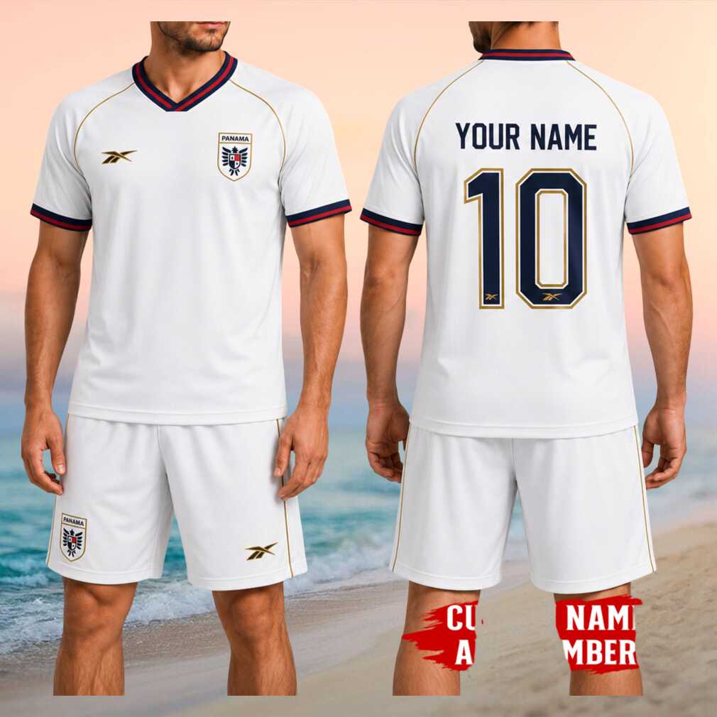 Panama National Football Team Customized Name and Number Athlete Sports Shirt Shirt - Limotees LLC