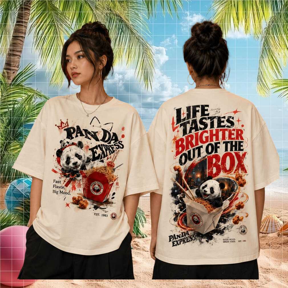Panda Express 2026 Vintage Life Tastes Brighter Men Women Fans Shirt