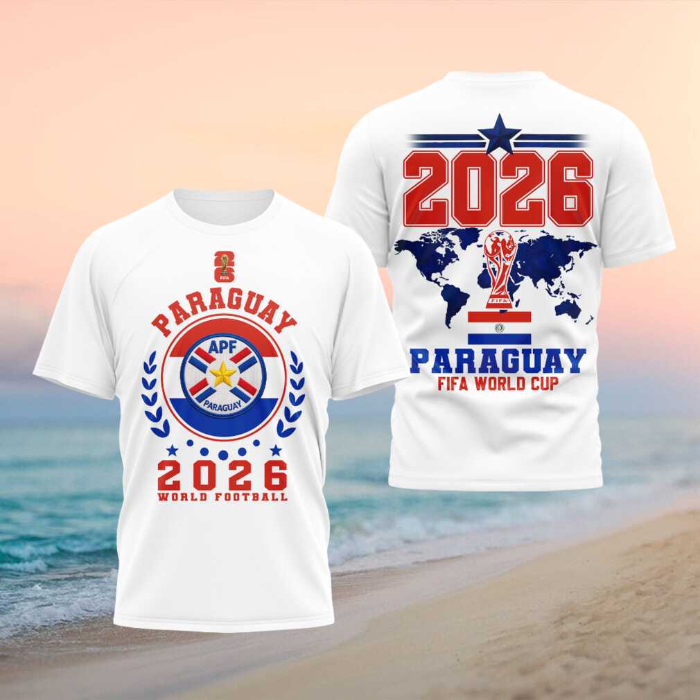Paraguay 2026 FIFA World Cup Football Tournament Fans Souvenir Sport Shirt