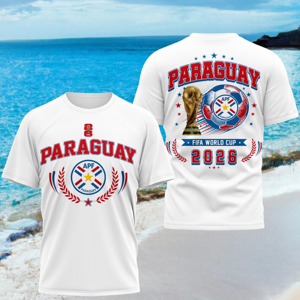 Paraguay FIFA World Cup 2026 National Soccer Team Sports Tournament Supporter Shirt - Limotees LLC
