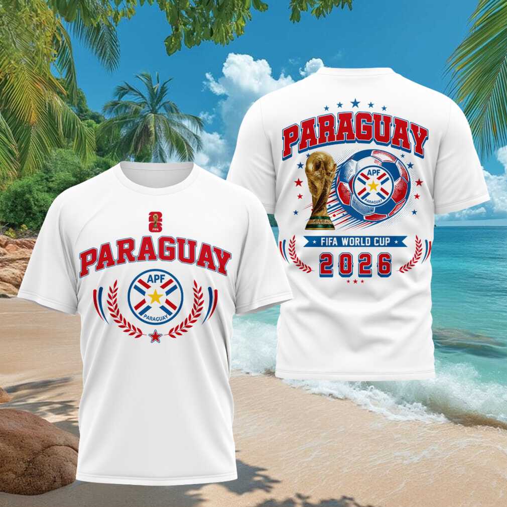 Paraguay FIFA World Cup 2026 National Soccer Team Sports Tournament Supporter Shirt - Limotees LLC