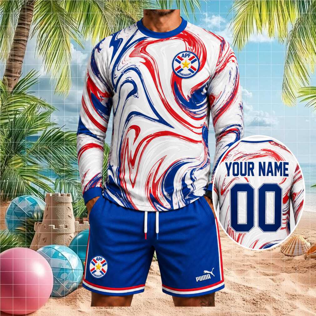 Paraguay National Football Team Copa America 2026 Fluid Fan Kit Men Shirt