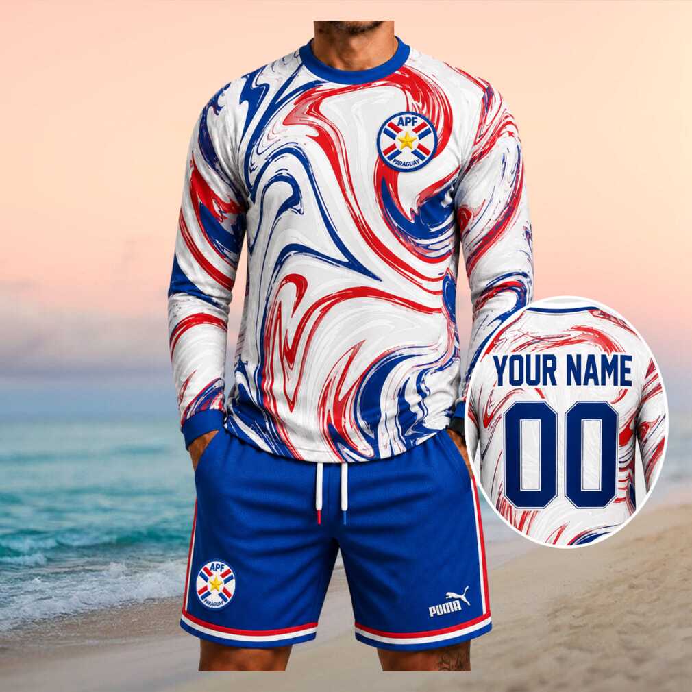 Paraguay National Football Team Copa America 2026 Fluid Fan Kit Men Shirt