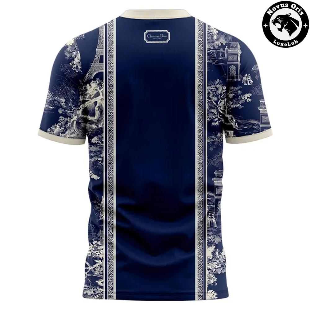 Paris Saint Germain Dior Special Edition Soccer Premium Clothing Luxury Football T-Shirt