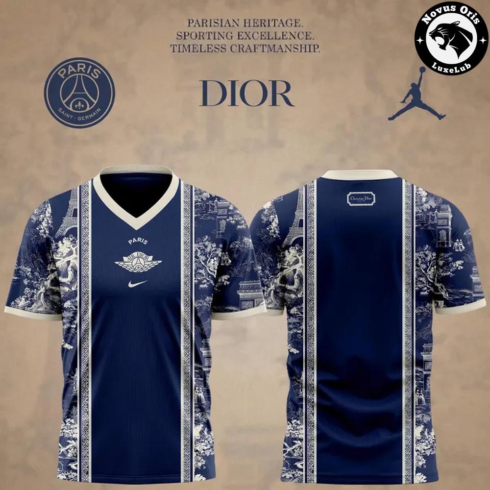 Paris Saint Germain Dior Special Edition Soccer Premium Clothing Soccer Jersey